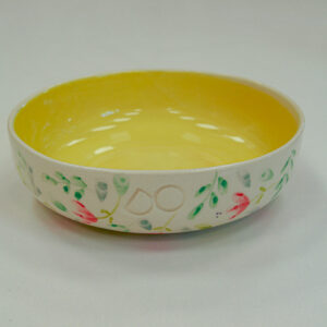 Plato Hondo Curvo 15cm Flores Primavera